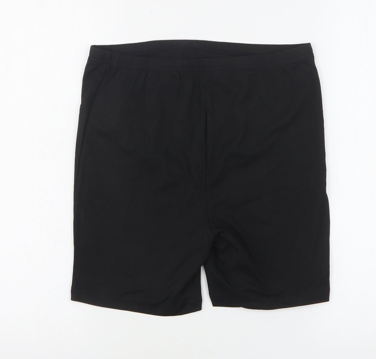 Shein  Womens Black  Polyester Biker Shorts Size 6 L6 in Regular