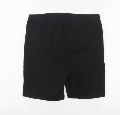Shein  Womens Black  Polyester Biker Shorts Size 6 L6 in Regular