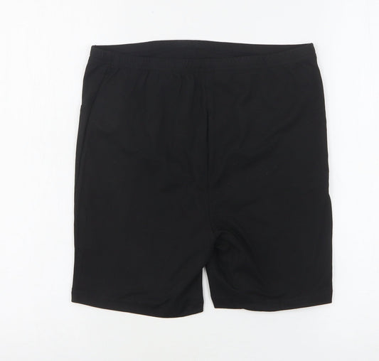 Shein  Womens Black  Polyester Biker Shorts Size 6 L6 in Regular