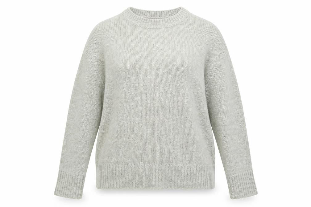 Womens UK Size S New Look Grey Pullover Jumper