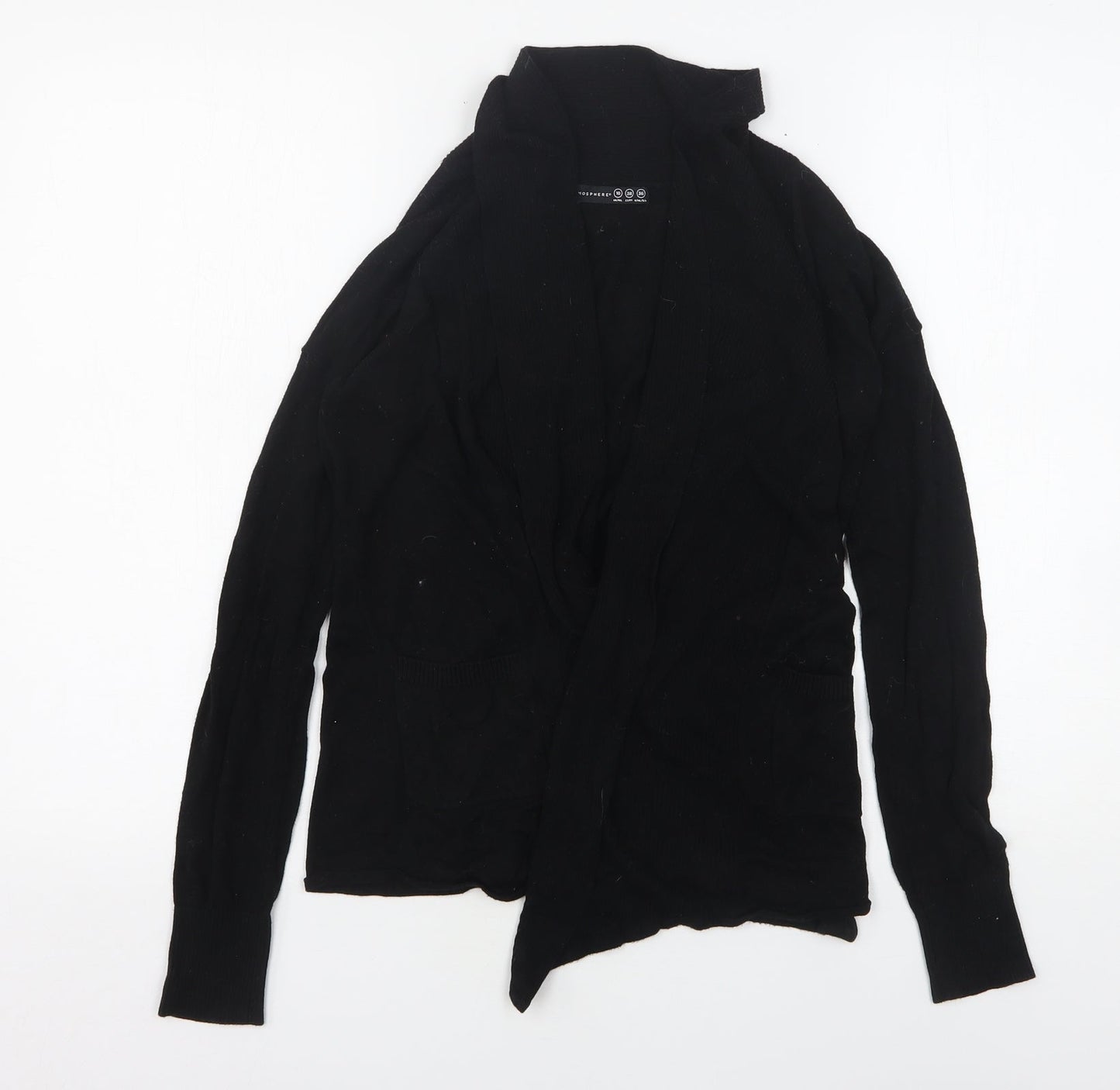 Womens UK Size 10 Atmosphere Black Cardigan Jumper