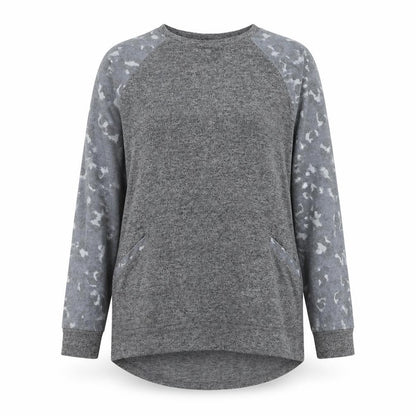 Womens UK Size M Preworn Grey Pullover Jumper