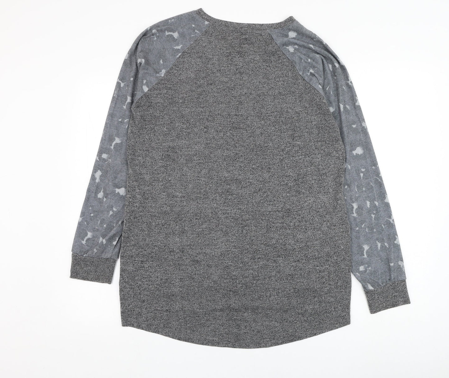 Womens UK Size M Preworn Grey Pullover Jumper
