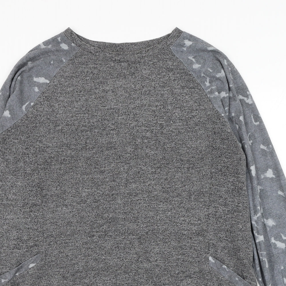 Womens UK Size M Preworn Grey Pullover Jumper