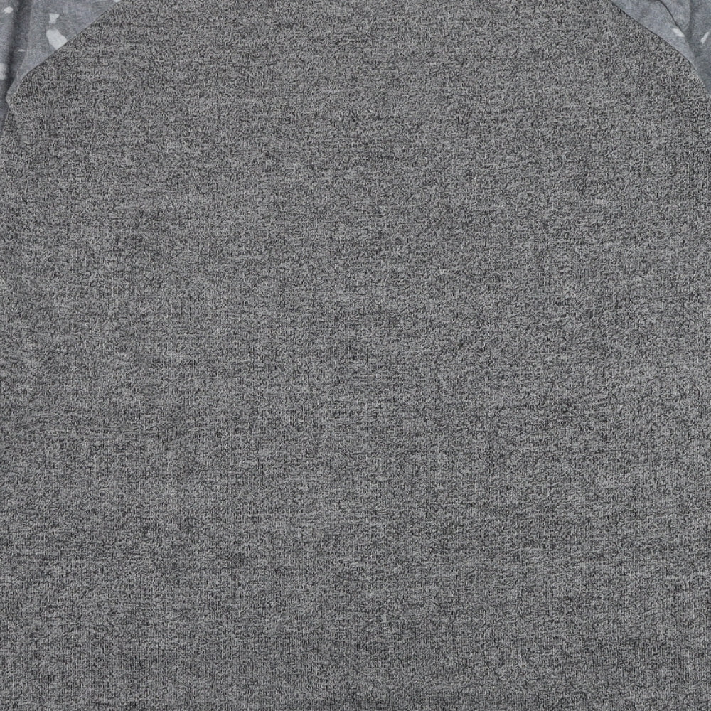 Womens UK Size M Preworn Grey Pullover Jumper