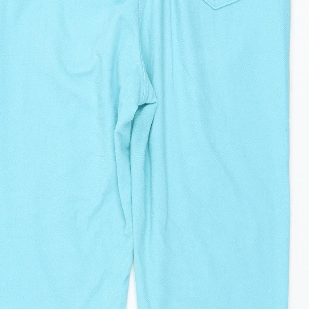 Womens UK Size 30 in Preworn Regular Fit  Blue Trousers