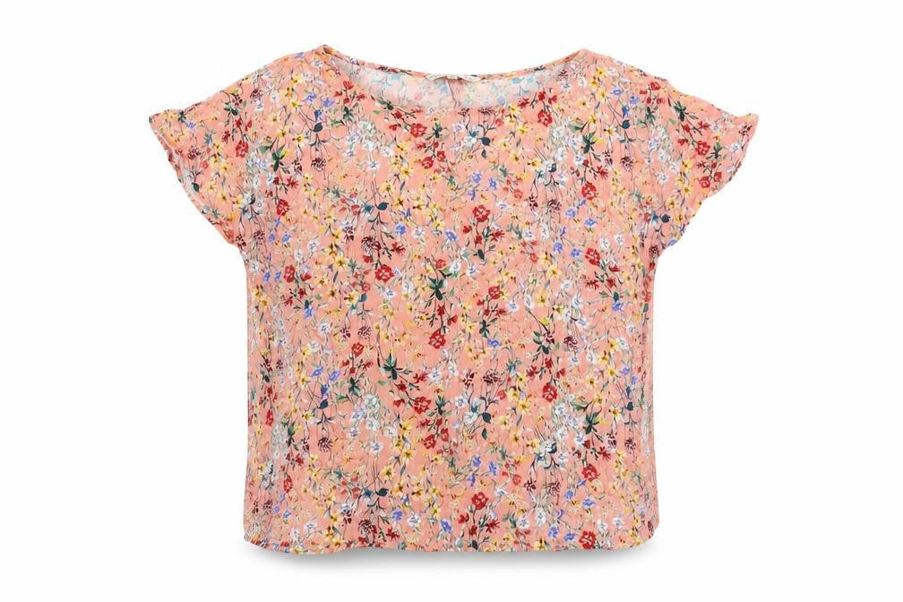Womens UK Size 10 F&F Pink Basic Blouse