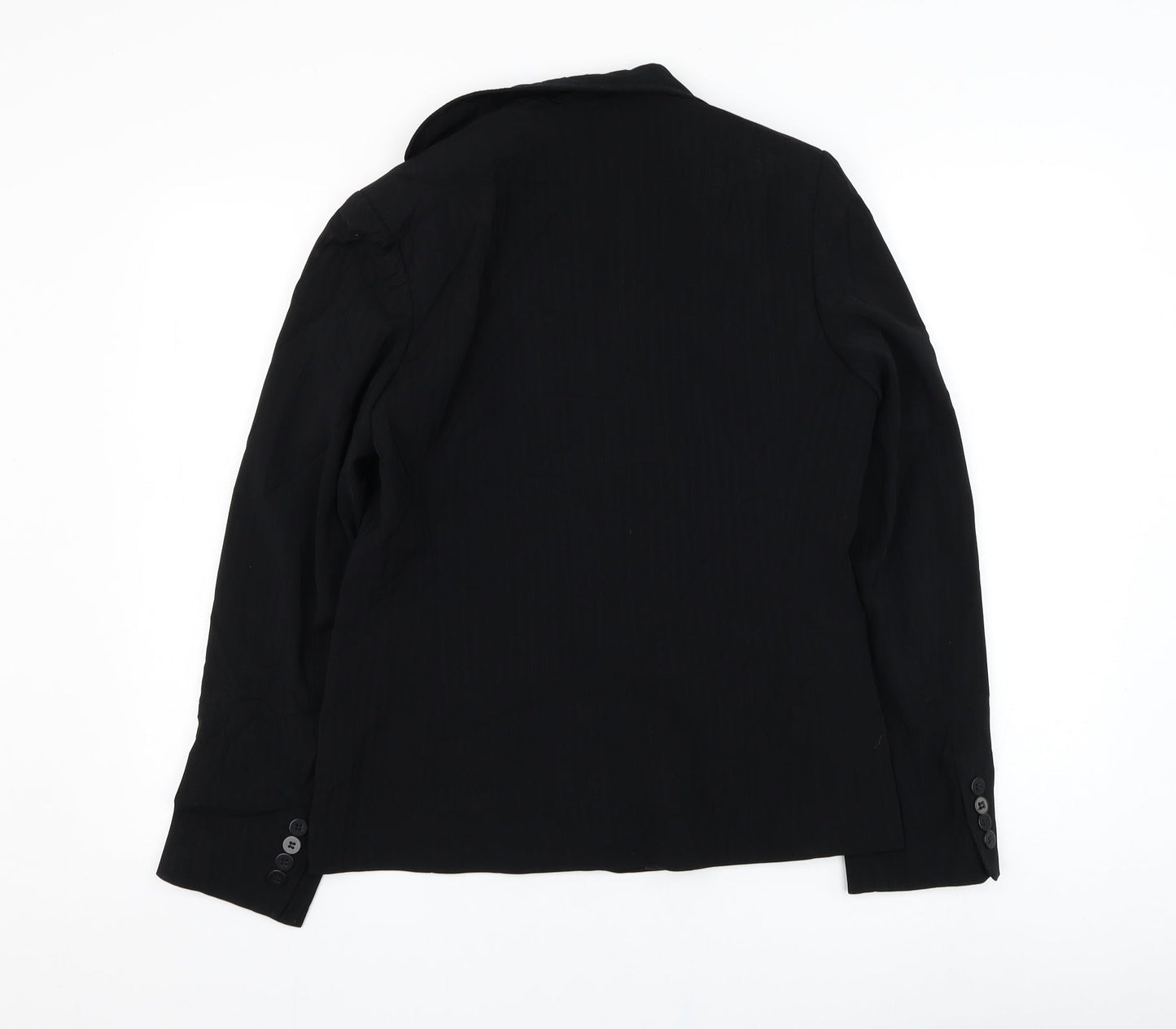 Womens UK Size 12 AMARANTO Black Jacket
