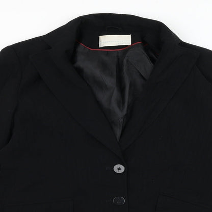 Womens UK Size 12 AMARANTO Black Jacket