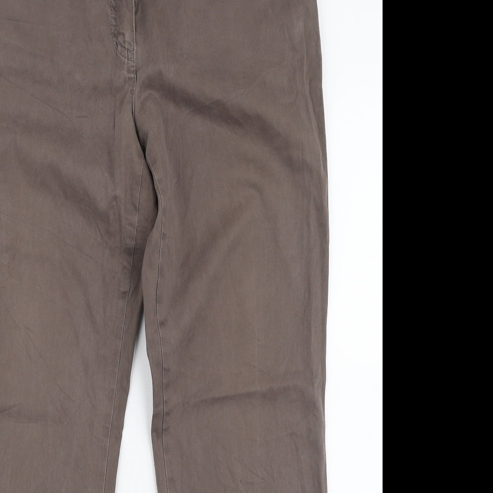Womens UK Size 31 in GARDEUR Regular Fit  Brown Trousers