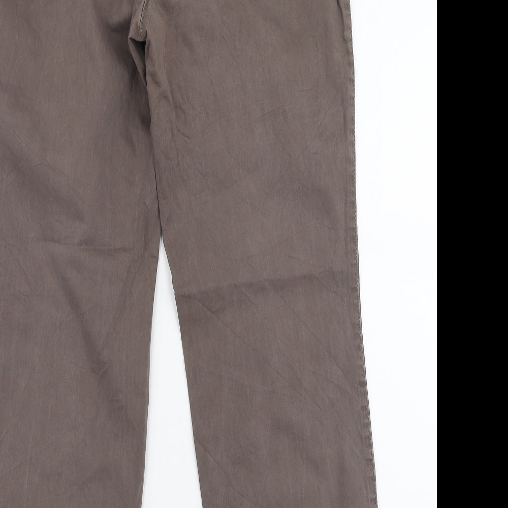 Womens UK Size 31 in GARDEUR Regular Fit  Brown Trousers