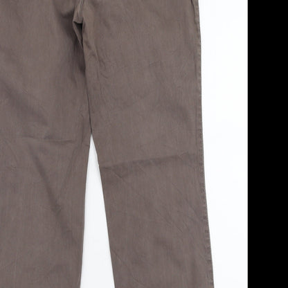 Womens UK Size 31 in GARDEUR Regular Fit  Brown Trousers