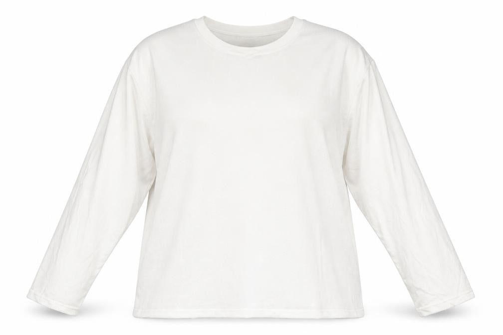 Womens UK Size 2XL Dunnes Stores White Jersey Blouse