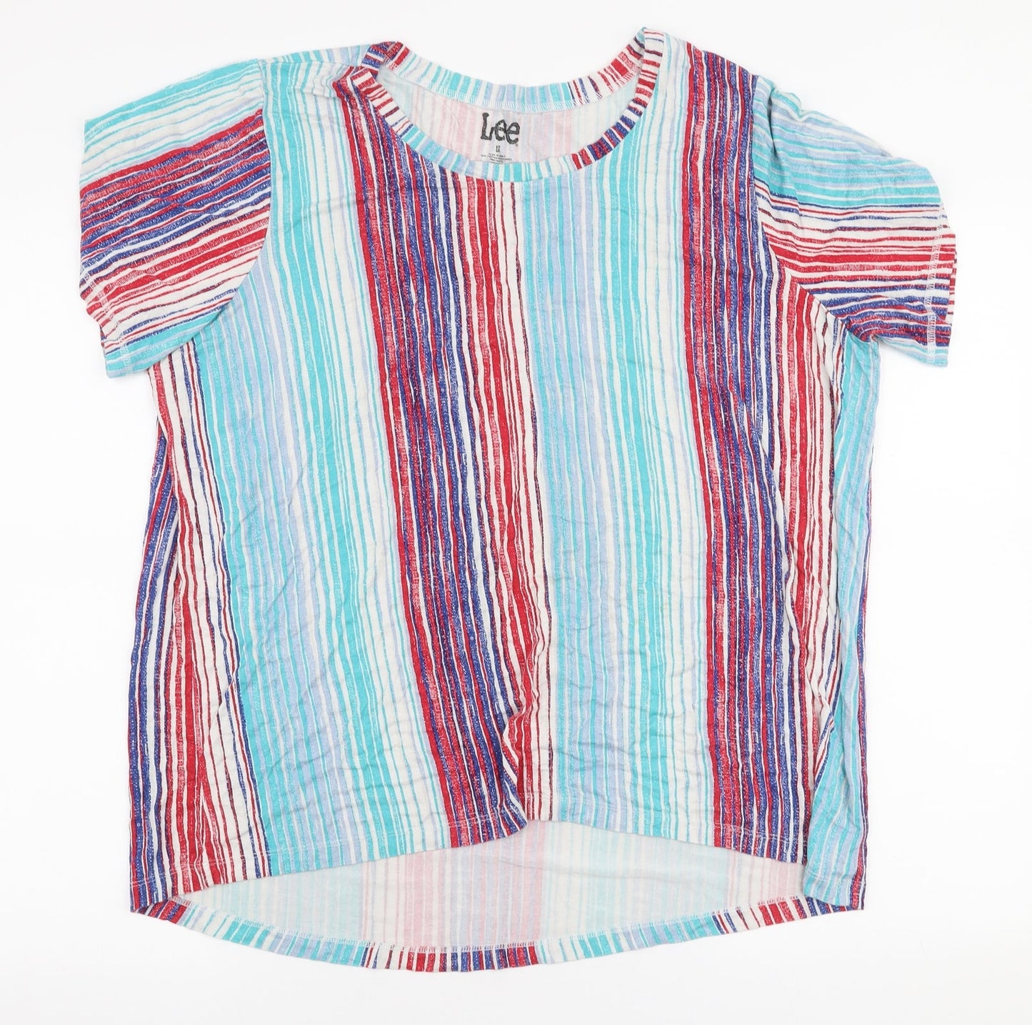 Womens UK Size XL Lee Multicoloured Jersey Blouse