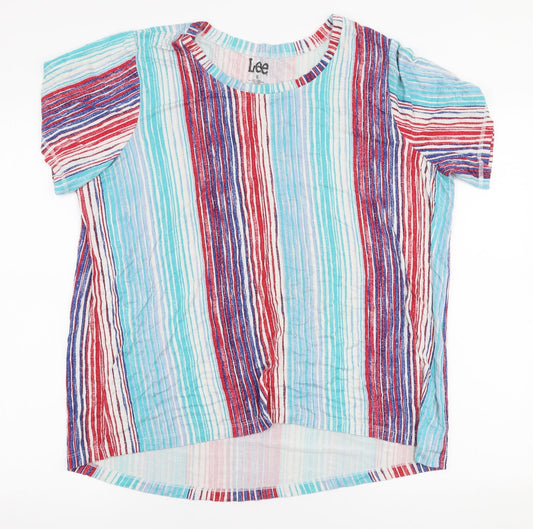 Womens UK Size XL Lee Multicoloured Jersey Blouse
