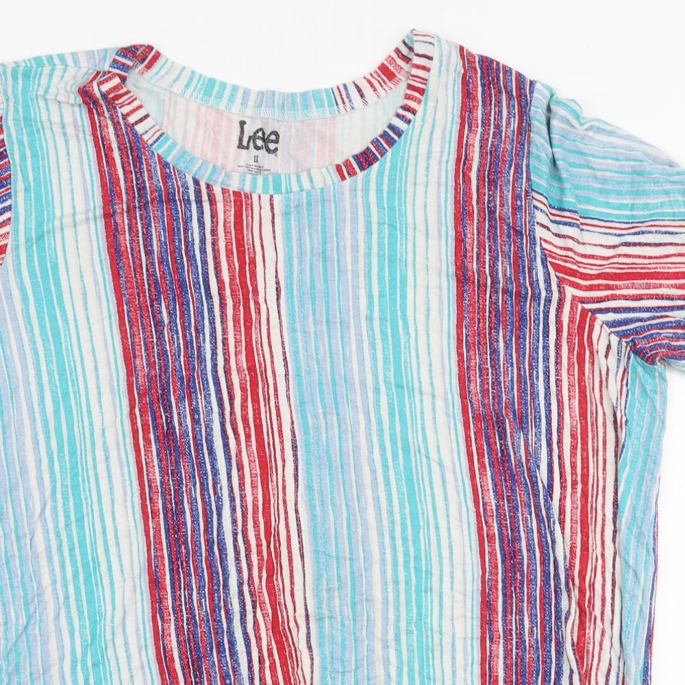 Womens UK Size XL Lee Multicoloured Jersey Blouse