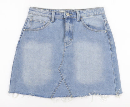 Womens UK Size 8 Denim Co A-Line Denim Skirt