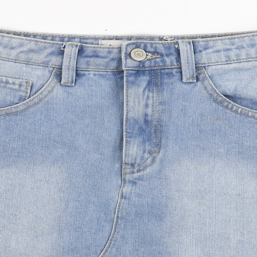 Womens UK Size 8 Denim Co A-Line Denim Skirt