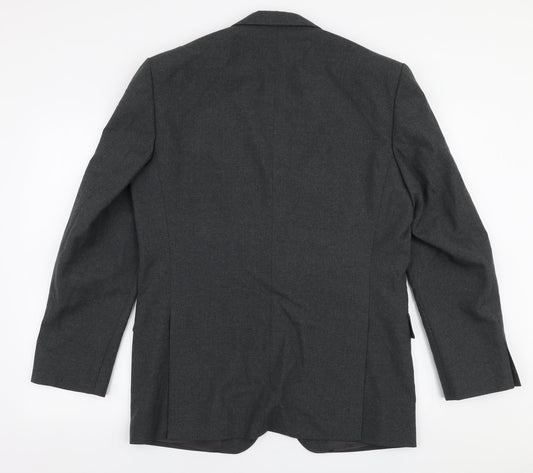 Mens UK Size 40 Executex Regular Grey Suit Jacket