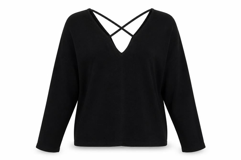 Womens UK Size 8 River Island Black Pullover Jumper