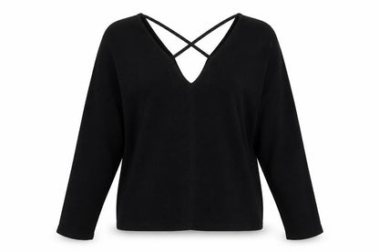 Womens UK Size 8 River Island Black Pullover Jumper