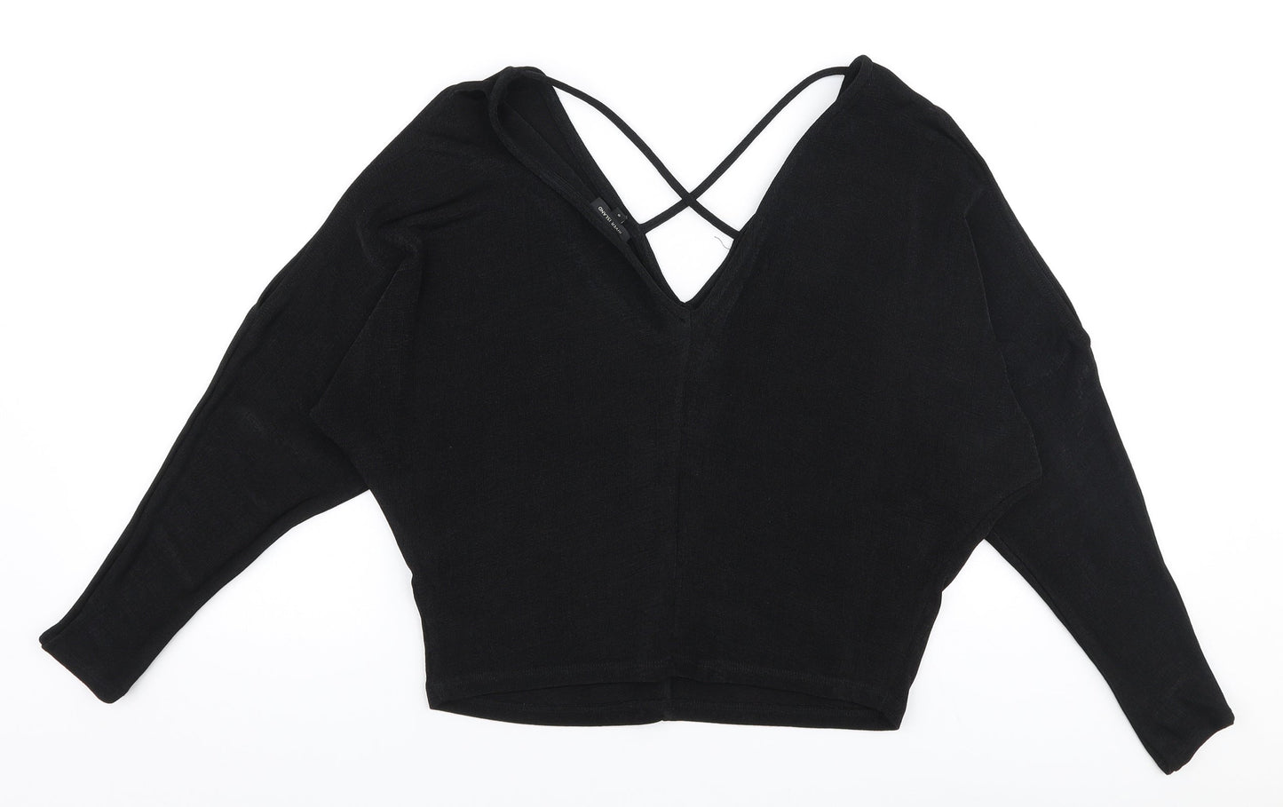Womens UK Size 8 River Island Black Pullover Jumper