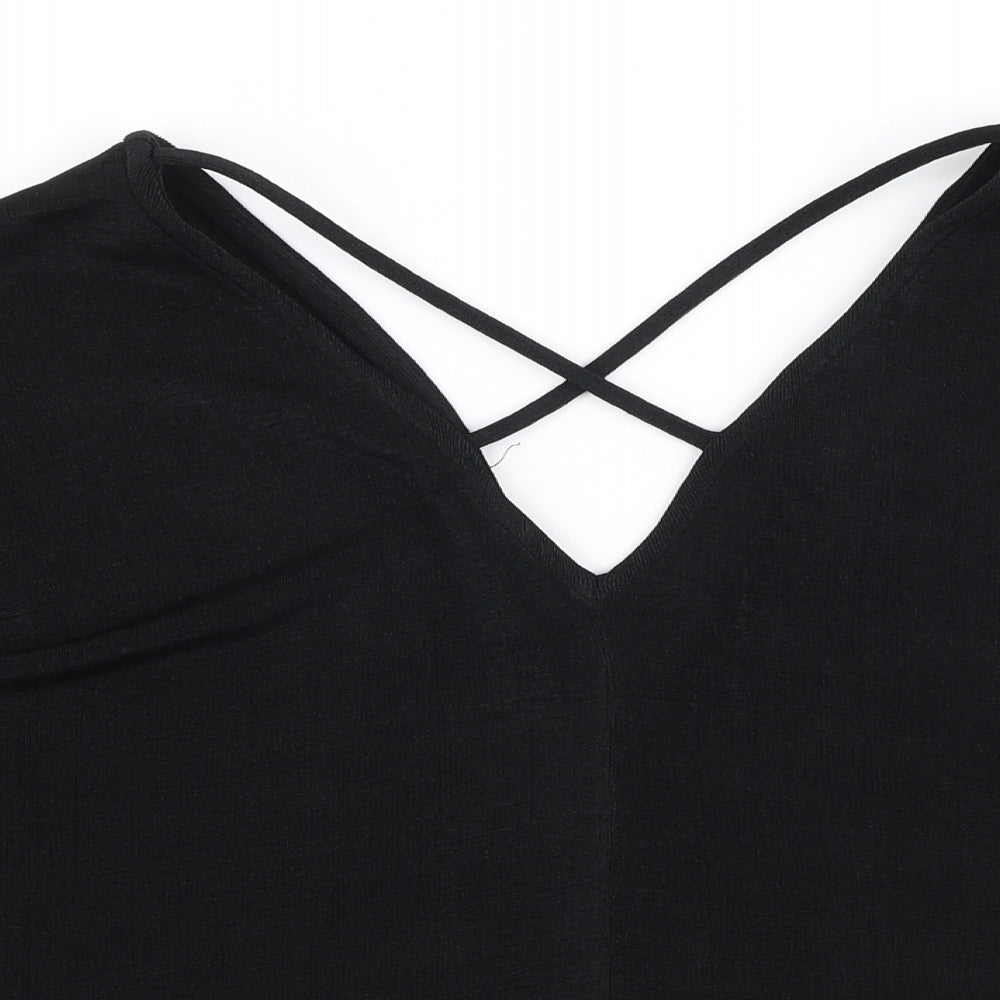 Womens UK Size 8 River Island Black Pullover Jumper