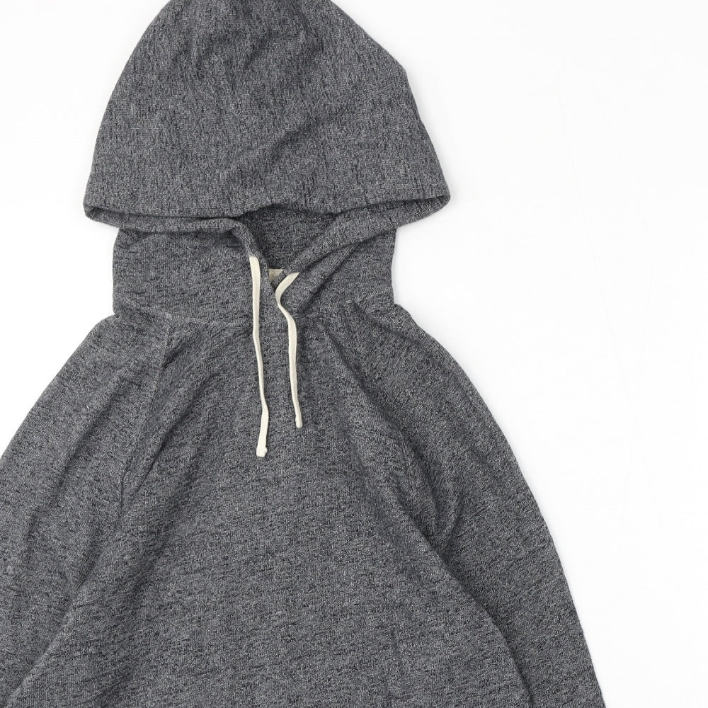 L.o.g.g Girls Grey  Cotton Pullover Hoodie Size XL