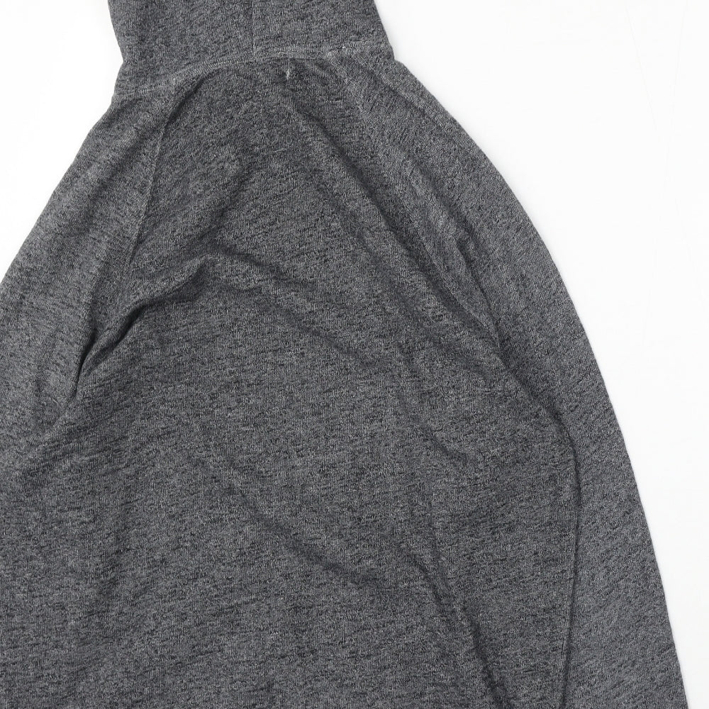 L.o.g.g Girls Grey  Cotton Pullover Hoodie Size XL