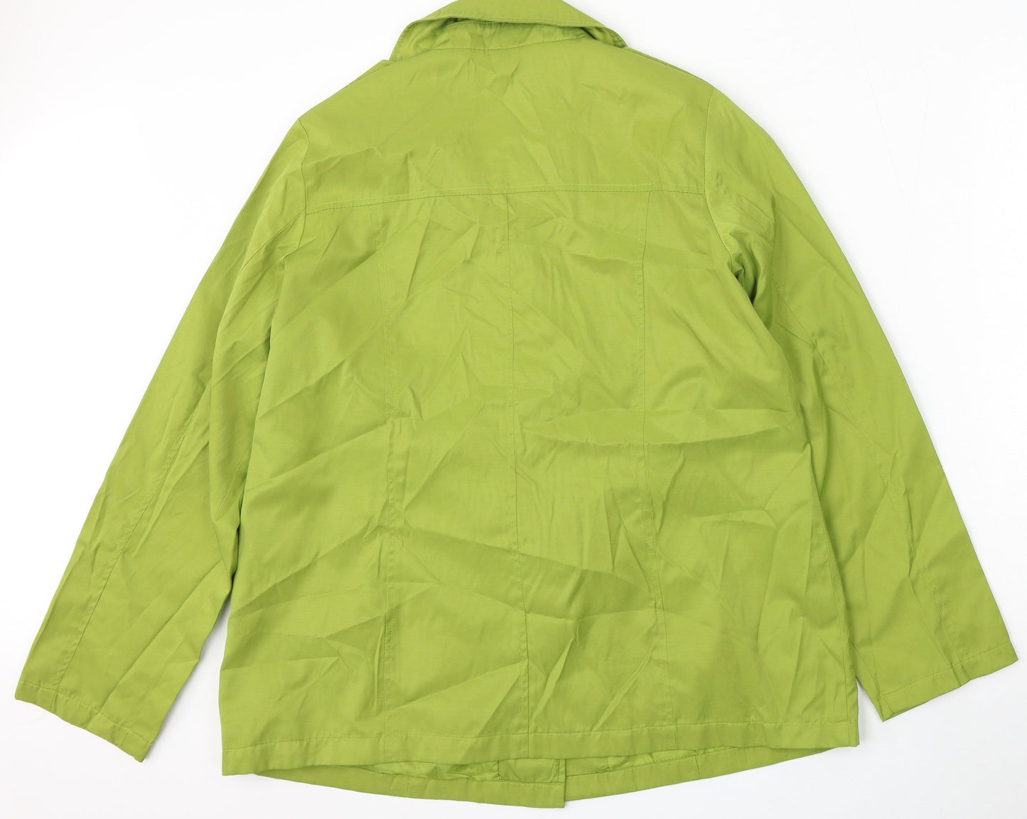 Womens UK Size 16 BEING CASUAL Green Jacket