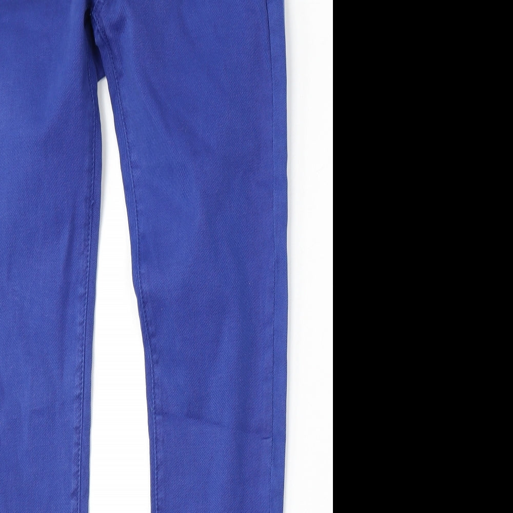 So Sweet Womens Blue  Cotton Skinny Jeans Size M L31 in Regular Button