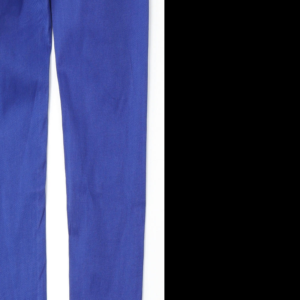 So Sweet Womens Blue  Cotton Skinny Jeans Size M L31 in Regular Button