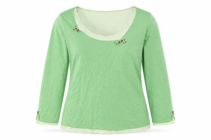 Womens UK Size 14 Per Una Green Pullover Jumper