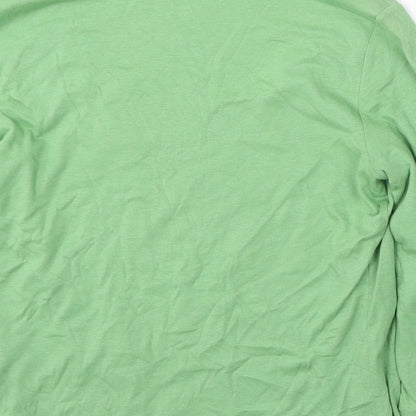 Womens UK Size 14 Per Una Green Pullover Jumper
