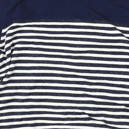 Womens UK Size L M&Co Blue Cardigan Jumper
