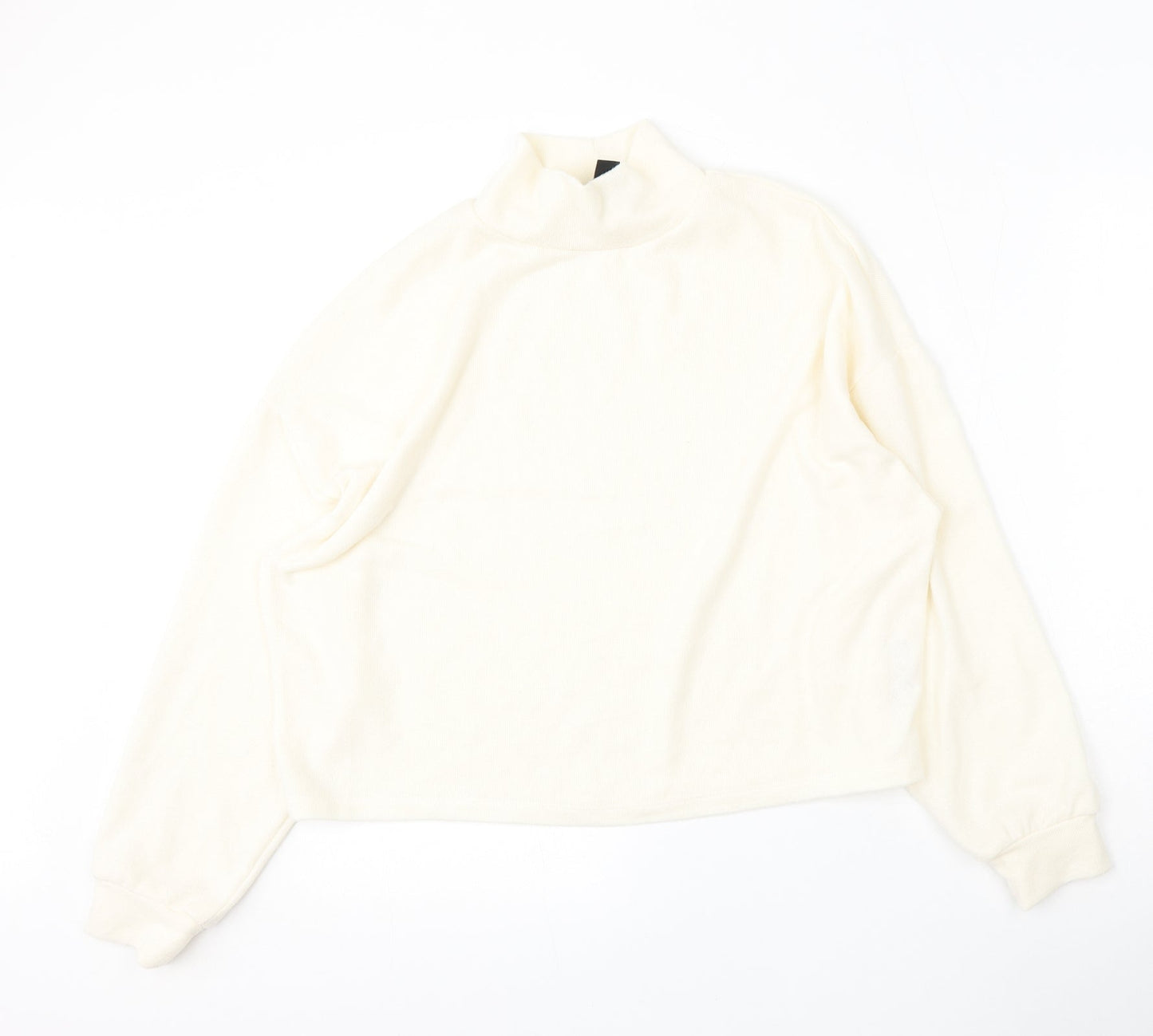 Womens UK Size S New Look Beige Pullover Jumper