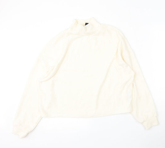 Womens UK Size S New Look Beige Pullover Jumper