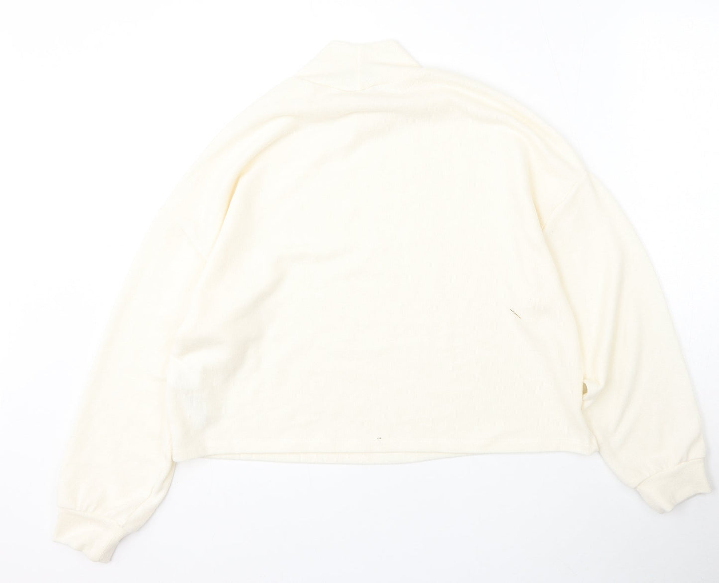 Womens UK Size S New Look Beige Pullover Jumper