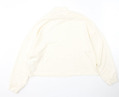 Womens UK Size S New Look Beige Pullover Jumper