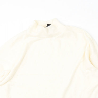 Womens UK Size S New Look Beige Pullover Jumper
