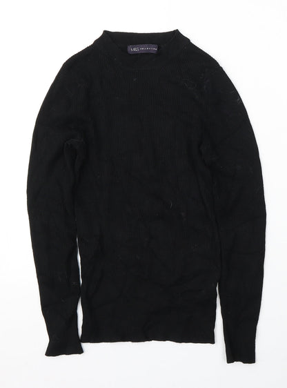Womens UK Size 8 Marks and Spencer Black Pullover Jumper