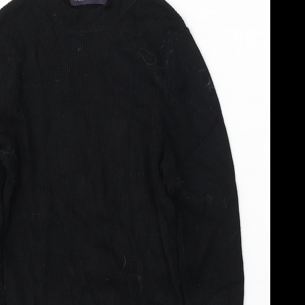 Womens UK Size 8 Marks and Spencer Black Pullover Jumper