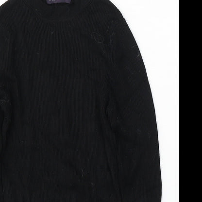 Womens UK Size 8 Marks and Spencer Black Pullover Jumper