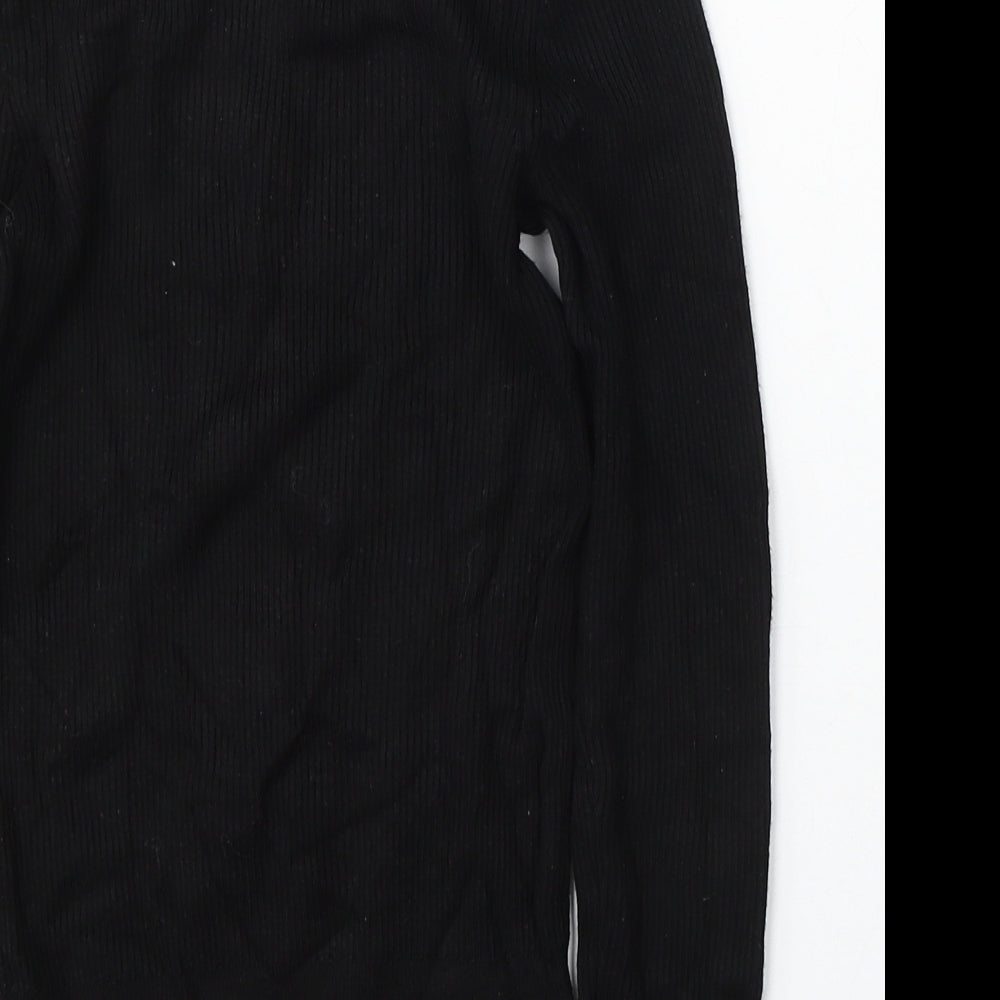 Womens UK Size 8 Marks and Spencer Black Pullover Jumper