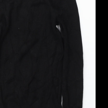 Womens UK Size 8 Marks and Spencer Black Pullover Jumper