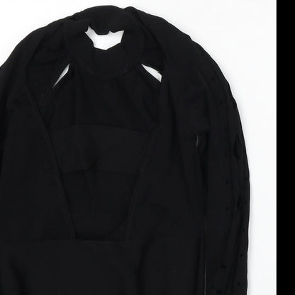 Womens UK Size 10 River Island Black Pullover Jumper