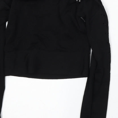 Womens UK Size 10 River Island Black Pullover Jumper