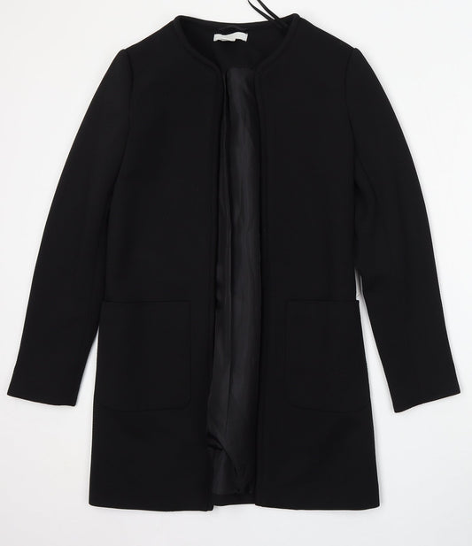 Womens UK Size 4 H&M Black Jacket
