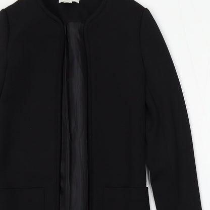 Womens UK Size 4 H&M Black Jacket