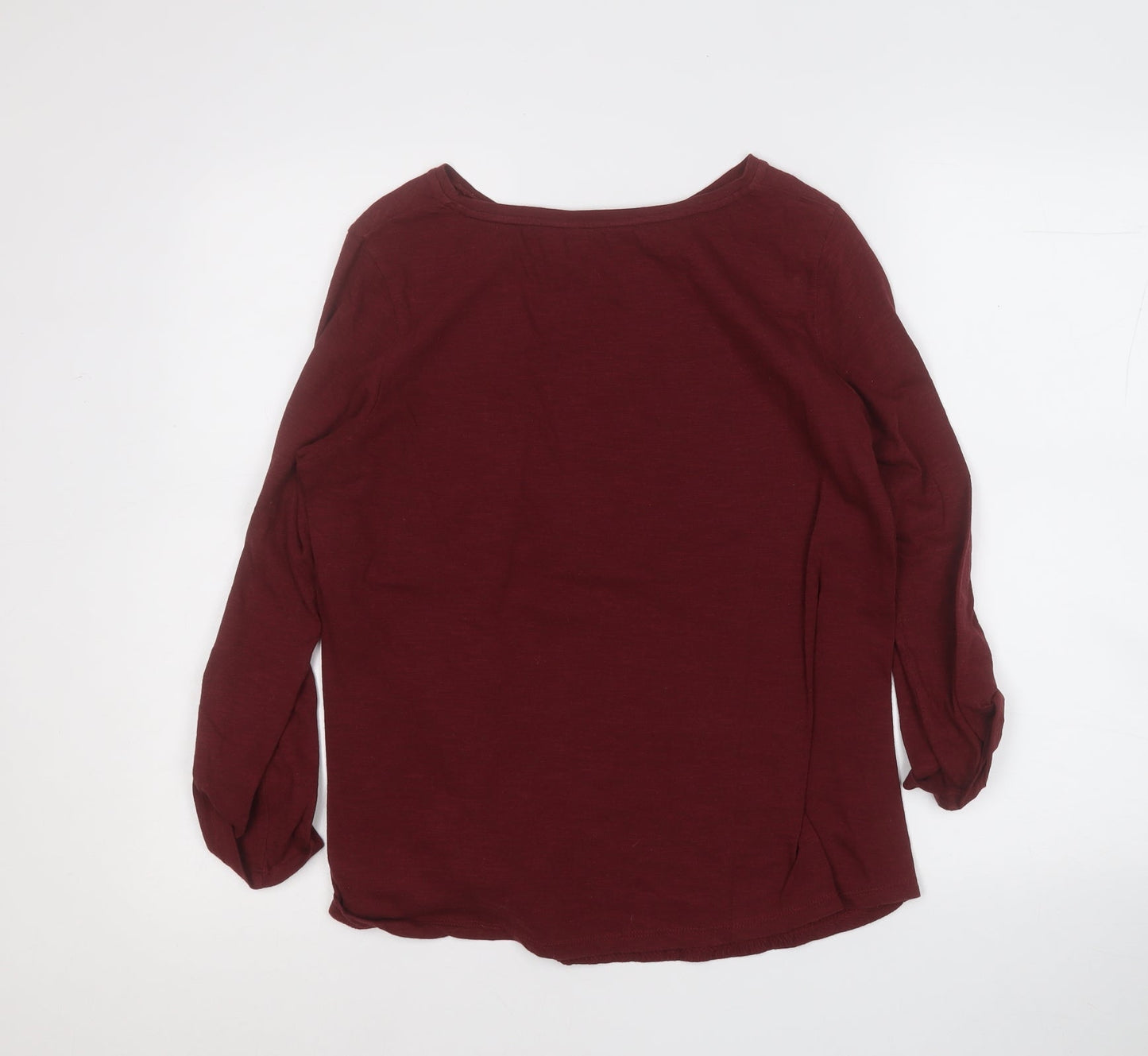 Womens UK Size 12 Dunnes Stores Red Pullover Jumper